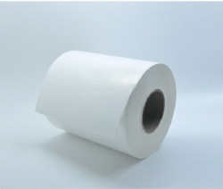 60um PP CAVITATED GLOSS WHITE/58gsm Glassine WH